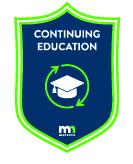 continuing education with graduation cap icon