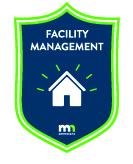 facility management with house icon