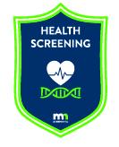 health screening with heart icon